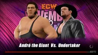 WWE 2K17 - Andr&eacute; the Giant vs Undertaker | Gameplay (HD) [1080p60FPS]