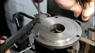 Lathe Back Plate Install for 4 Jaw with the Super Indexer!