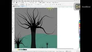 coral draw how to pin tool use the tree