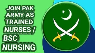 Join pak Army as trained nurses /BSc nursing through AFNS | pak Army jobs 2023 | Test knowledge