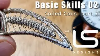 Basic wire wrapping skills... Coiled Coils pt3