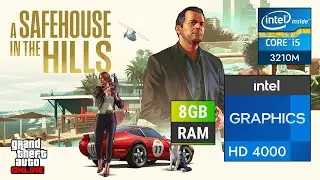 Playing GTA V Online On Intel Hd 4000 iGPU Low End Pc