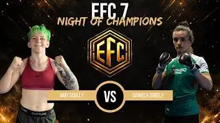 Amy Scully Vs Daniela Dobele - EFC 7 - FULL FIGHT - Strawweight Title Fight
