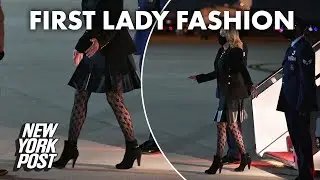 Jill Biden&rsquo;s fishnet stockings are receiving mixed reactions | New York Post