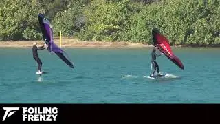 Currumbin Creek Wing Foiling, Queensland, Australia