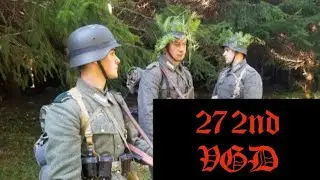 272nd VG at the Kall River (GERMAN WW2 REENACTMENT)
