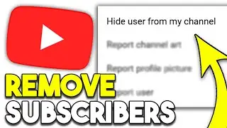 Как удалить подписчиков из вашего аккаунта YouTube &mdash; шаг за шагом