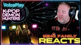 VoicePlay - K-Pop Demon Hunters MEDLEY ft. Grace Kinstler | REACTION