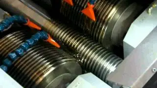 Накатка трапецеидальной резьбы TR 110