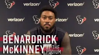 Benardrick McKinney is Live at the Podium | Texans Press Conference