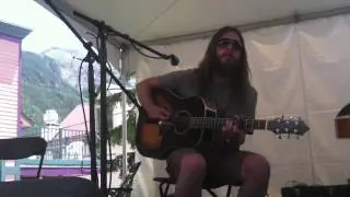 Paul Hoffman & Anders Beck perform in Elks Park, Telluride, CO. 6-24-12
