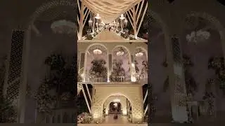 Sheeshmahal Wedding decor #destinationwedding #wedding #weddingevent