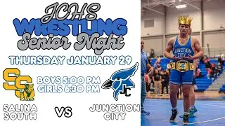 Boys and Girls Wrestling against Salina South (Senior Night)