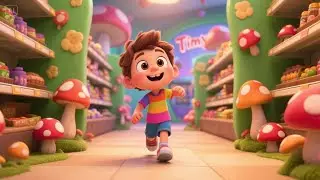 No Running in the Supermarket! Slow Down! | Fun Safety Song for Kids | Toddler Learning Rhyme