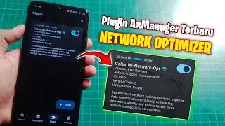 Module Plugin AxManager Network Optimizer no root❗ Reduce Lag ping jumping menstabilkan koneksi
