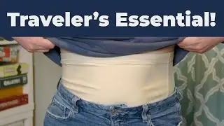 StashBandz Running Belt, Money Belt, Travel Belt | Traveler's Must Have