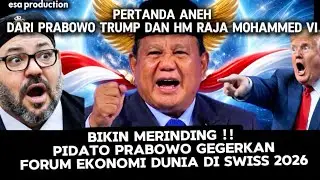 MERINDING TRUMP & PEMIMPIN DUNIA - PIDATO PRABOWO Gegerkan FORUM EKONOMI DUNIA Swiss 2026