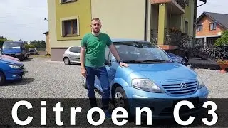 Citroen C3 1.1 60km 2005 r  Prezentacja Test www.polmoto.pl