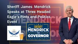 Huge Enthusiasm at Pints & Politics | James Mendrick for Governor