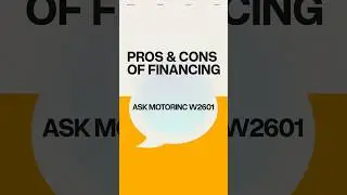 Take a loan for a motorcycle? Or not? | #AskMotorInc W2601