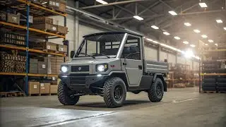 🔥 2025 Cargo Utility Vehicle 🚛 | Full Exterior & Interior Review | Power & Practicality Unleashed! 💪