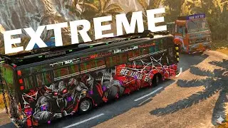 This Ghat Road is INSANE 😳 | Thamarassery BUSSID