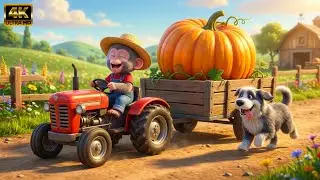 Monkey WCG’s Pumpkin Harvest Turns Chaotic 😱🎃🚜 | Baby Sheep Rescue Mission