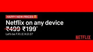 NETFLIX India Price Drop | Happy New Prices | OTT Subscription