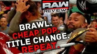 WWE RAW 12/29/25 | The One Where Booking Is So Bad The Crowd CHEERED AJ Styles LOSING His Title LMAO