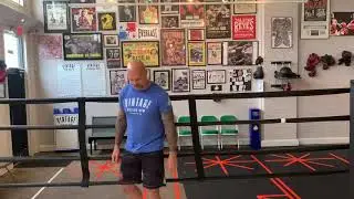 Boxing Combination flow drills at Vintage Boxing Gym