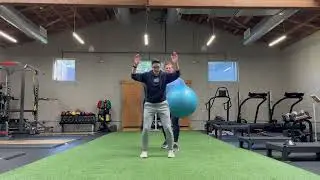 Bodyweight Vertical Jump with Trainer Perturbation