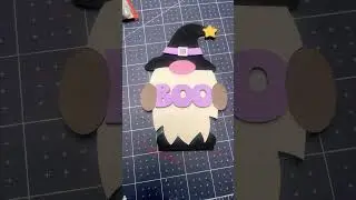 Halloween witch gnome made with my laser #laserbusiness #lasercutting #xtoolm1 #lasercuttingmachine