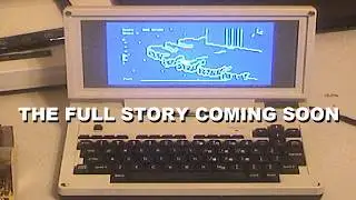 PREVIEW: Tandy Model 200 Computer POWER UP!