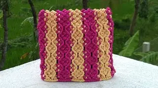 Malai cord bag (Part 2)|| hand made bag new design || dorir bag