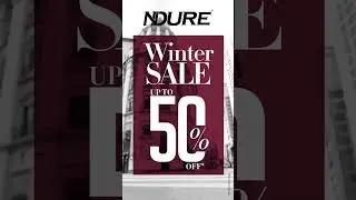 NDURE | Winter Sale #NDURE #WinterSale