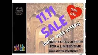 Biggest 11.11 Sale Ever 50 Percent Off Perfume! #shorts
