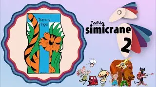 Tommy Tiger 🐯 | Sing and Read Alphabet | simicrane 2