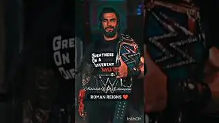 Roman Reigns  experience Boss #shots #wwe #wwewrestler #wrestling