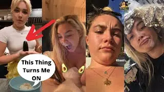 Florence Pugh Being Chaotic In Her Instagram Stories Of 2022