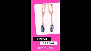 Kinel Unusual Shiny Oval Blue Natural Zircon Long Dangle Earrings for Women Luxury 585 Rose Gold ...