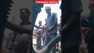 Pointsman training| Assistant pointsman work in railway| Railway group d pointsman| #railway #groupd