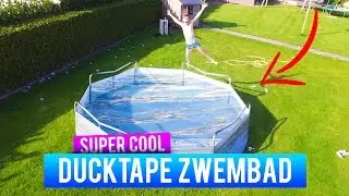 DUCKTAPE ZWEMBAD MAKEN!?