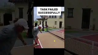TASK FAILED SUCCESSFULLY #pickleball #pickleballhighlights #pickleballaddiction #pickleballpro