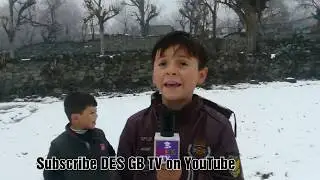 Urdu Naat and Gilgit Baltistan snow Fallings Raza Abbas Sakwar Gilgit #DES TV #DES_TV  #DES #GB_TV