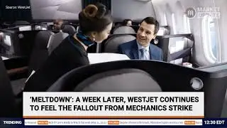 TSX Market Update: WestJet's Mechanic Strike Continues to See Fallout | July 8, 2024