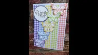 Gingham and Butterfly Gala with Stampin' Up - I just can't get enough of them