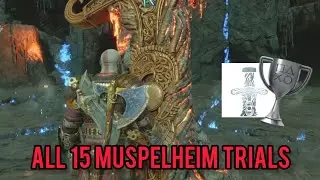 God of War Ragnar&ouml;k | All Muspelheim Trials Walkthrough [Trials by Fire Trophy Guide]