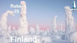 - 25°C. Finland . Ruka . Walking around. November 2025 . 4k video  #subscribe 