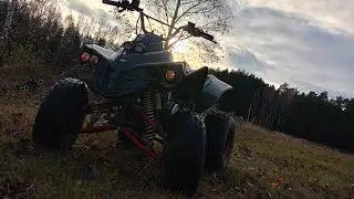Vmax quada🔥 jazda na kole *gleba*🔥 quad 110🔥