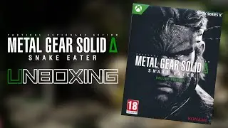 METAL GEAR SOLID DELTA: SNAKE EATER - DELUXE EDITION UNBOXING!!